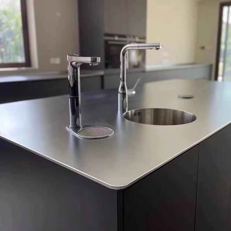 Stainless steel countertop Real shot 6